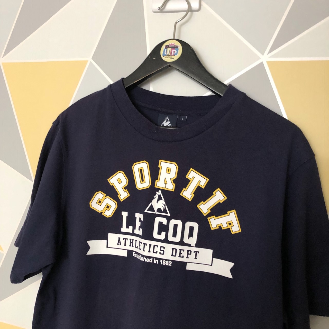 le coq sportif t shirt vintage