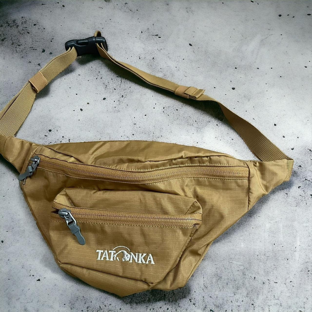 Unisex Beige Tatonka Utility Bum Bag - Bless Up Vintage